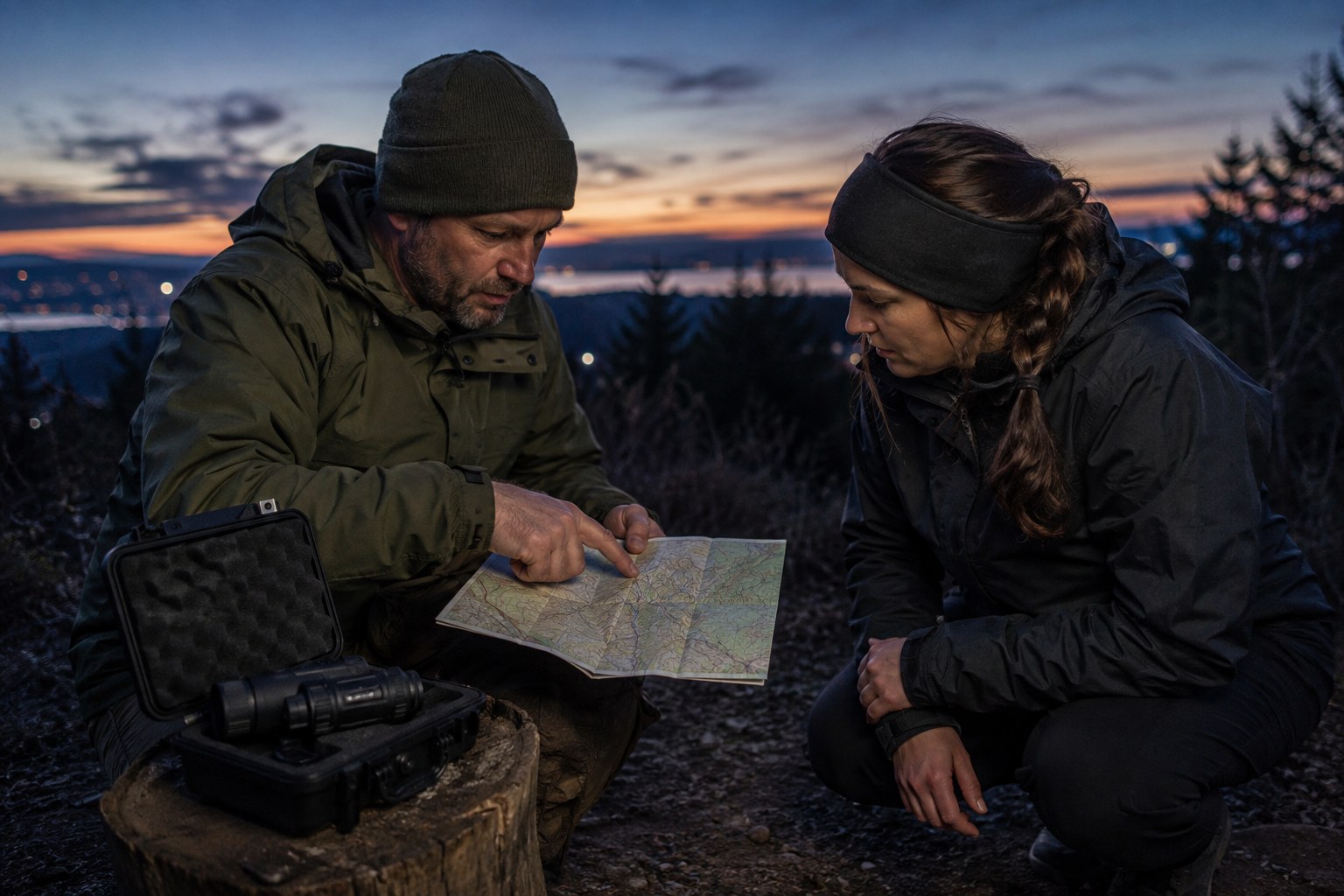 Reading Terrain Safely Through Night Vision